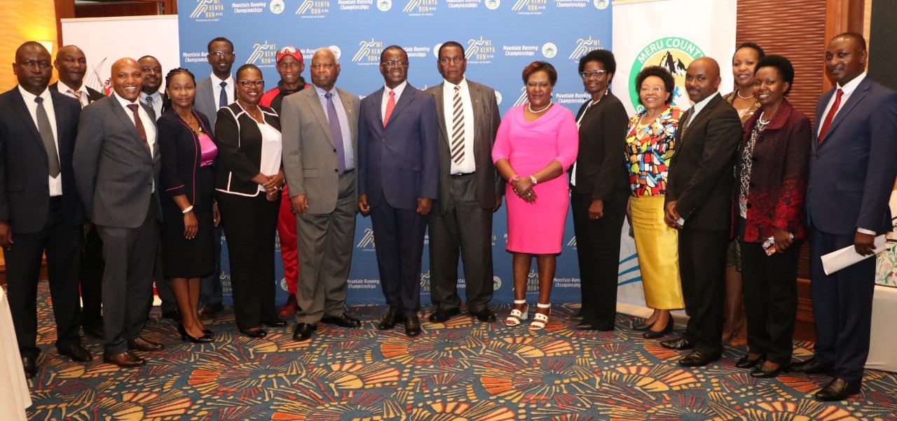 Meru County hailed for historic mountain running, in the fight against cancer.