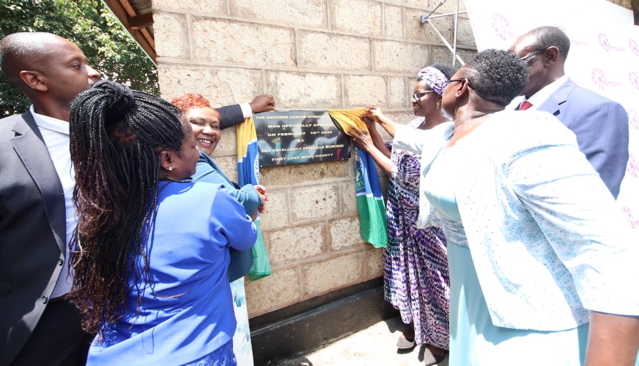 OPENING OF A WALK-IN CANCER SCREENING CENTER AT MERU TEACHING AND REFERRAL HOSPITAL.
