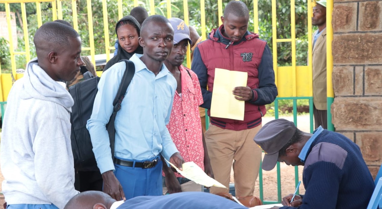 Kiraitu roots for more youth empowerment as 600, 2019 cohort of youth join Meru Youth Service (MYS).