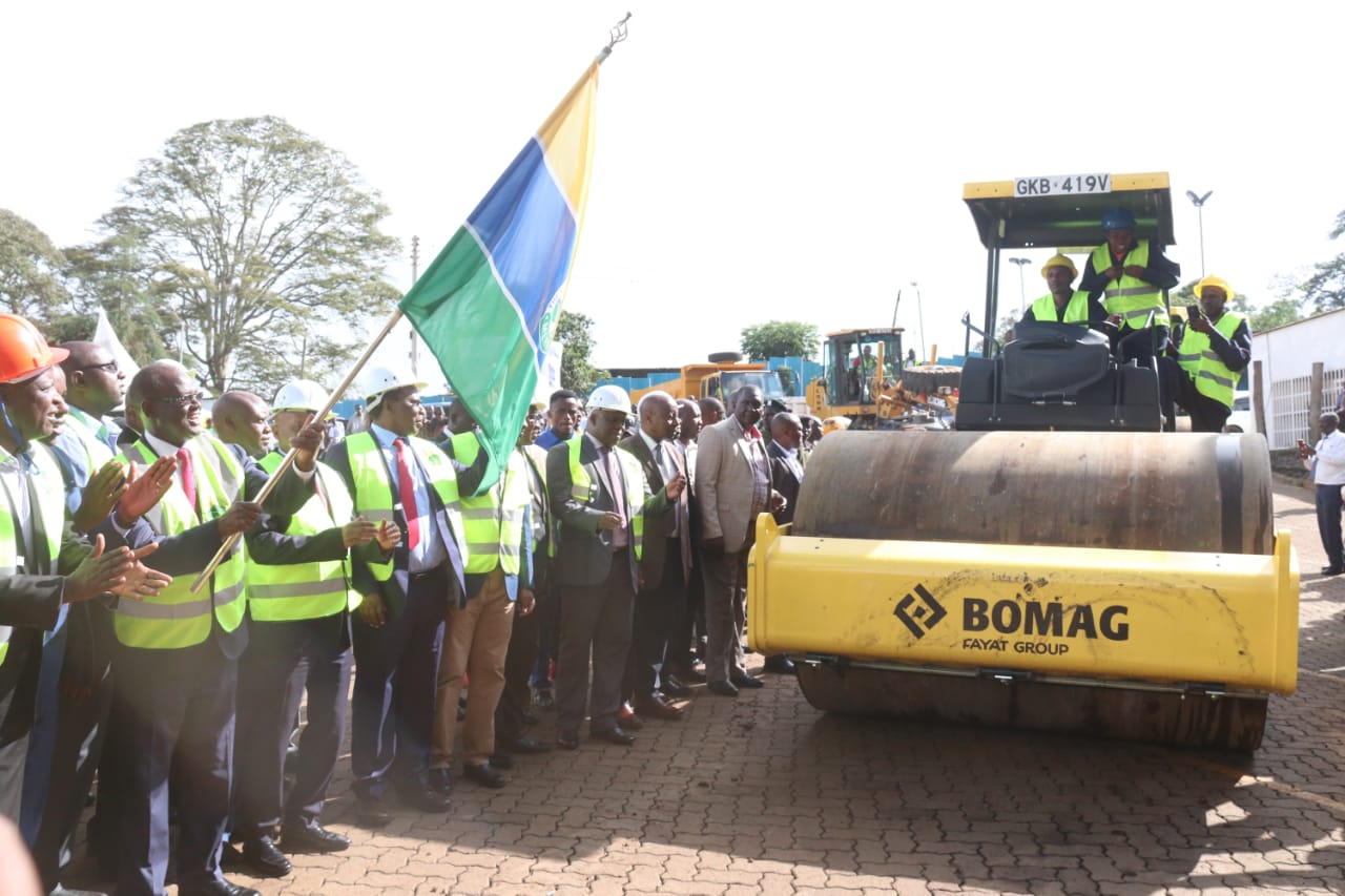 GOVERNOR KIRAITUS ADMINISTRATION SET TO OPEN UP 800KM OF ROADS IN THE COUNTY.