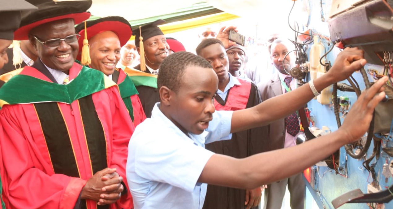 We are relying on you to transform Meru into a rich and prosperous County, VTC graduands told.