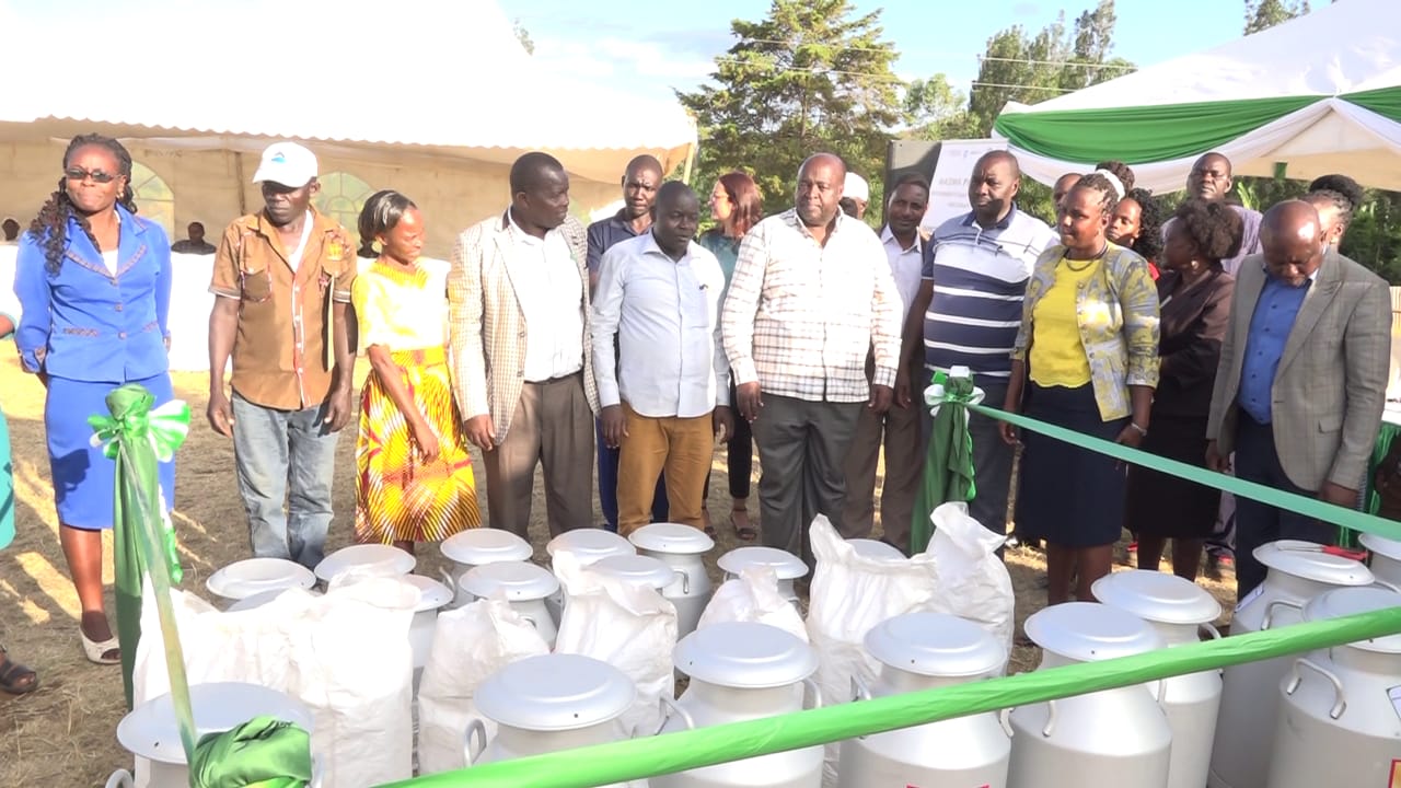 County, Maziwa Project Partner For Improved Milk Management and Production Systems.