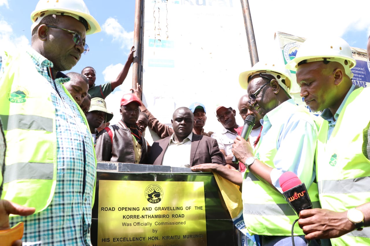 THANK YOU FOR BEING OUR SAVIOR: IGEMBE RESIDENTS TELL GOVERNOR KIRAITU.