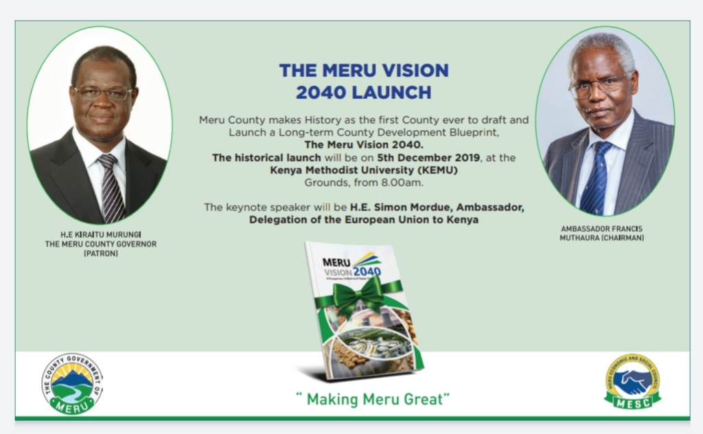 THE MERU VISION 2040 LAUNCH