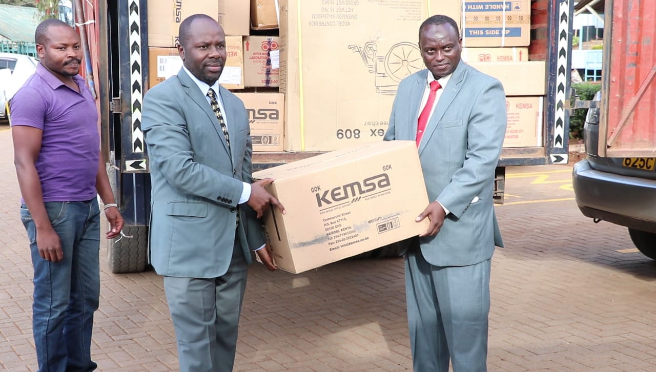 COUNTY RELEASES DRUGS AND MEDICAL ESSENTIALS WORTH 91MILLION.