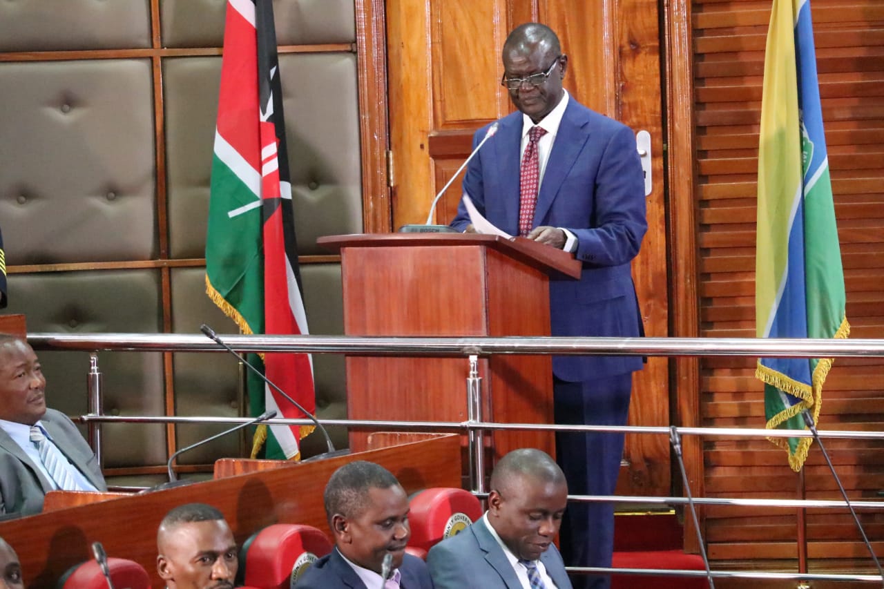 ADDRESS BY H.E. KIRAITU MURUNGI, GOVERNOR, MERU COUNTY ON THE OCCASION OF THE STATE OF THE COUNTY ADDRESS ON WEDNESDAY 31ST JULY 2019 AT THE MERU COUNTY ASSEMBLY CHAMBER.