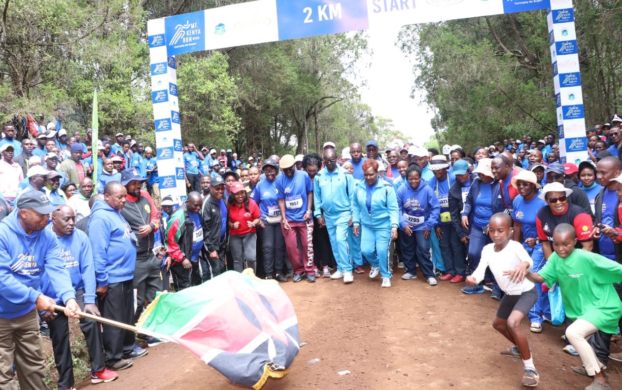 MERU COUNTY SUCCESSFULLY HOLDS THE FIRST EVER HISTORIC MOUNTAIN RUN.