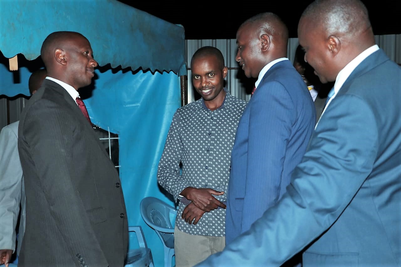 COUNTY GOVERNMENT CONDOLES WITH FORMER DIRECTOR AFTER ACCIDENT.