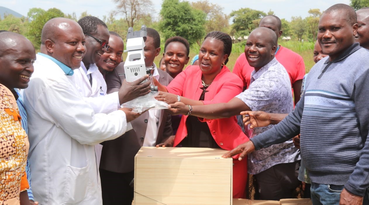 County's new energy to fight animal diseases and feed shortage.