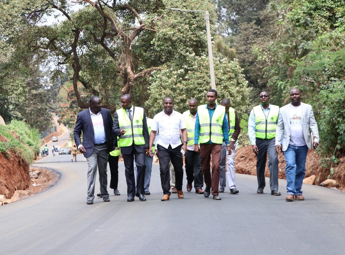 RESIDENTS EXPRESS JOY AFTER ROAD PROMISED FIFTEEN YEARS AGO IS FINALLY DONE.