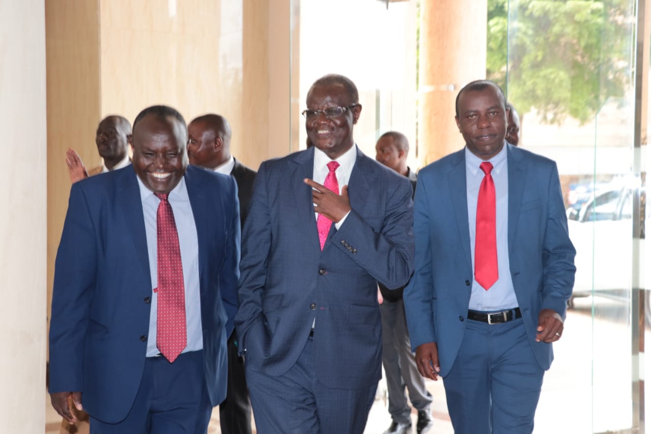 COUNTY PLEDGES CLOSE WORKING RELATIONSHIP WITH USAID TO FOSTER SELF RELIANCE IN DEVELOPMENT.