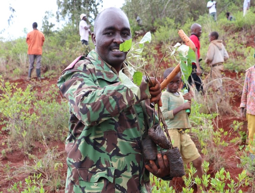 County partners with key stakeholders to rehabilitate Kuani hill.