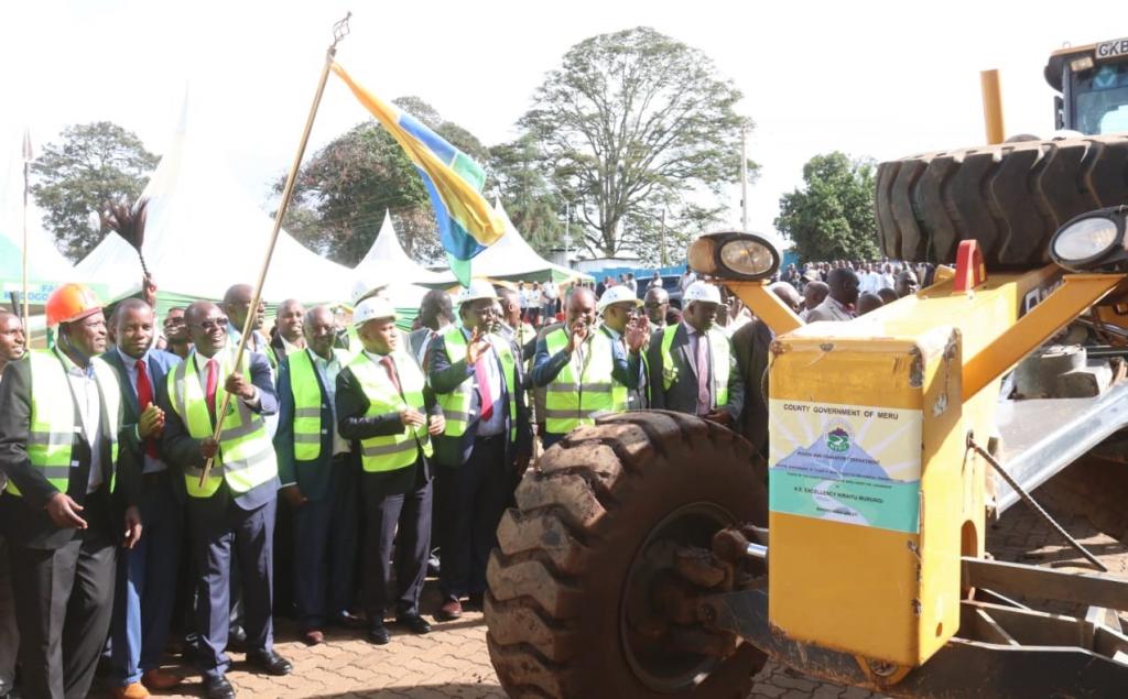 GOVERNOR KIRAITUS ADMINISTRATION SET TO OPEN UP 800KM OF ROADS IN THE COUNTY.