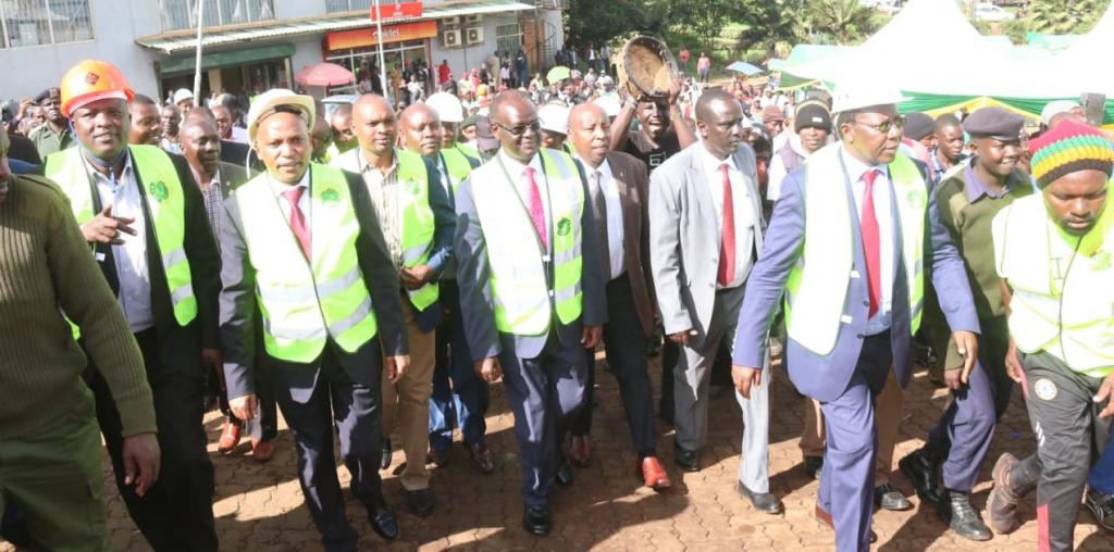 GOVERNOR KIRAITUS ADMINISTRATION SET TO OPEN UP 800KM OF ROADS IN THE COUNTY.