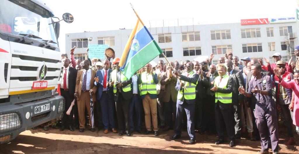 GOVERNOR KIRAITUS ADMINISTRATION SET TO OPEN UP 800KM OF ROADS IN THE COUNTY.
