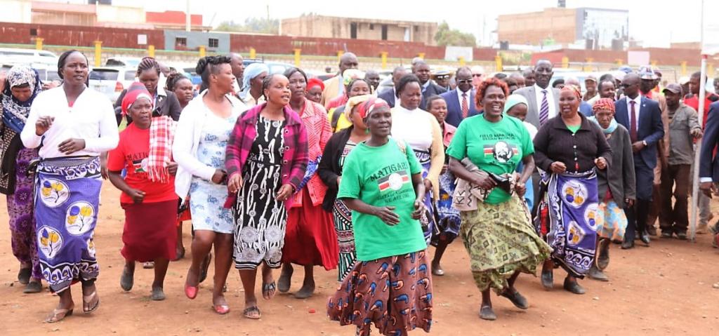 County to partner with national government in addressing youth question.