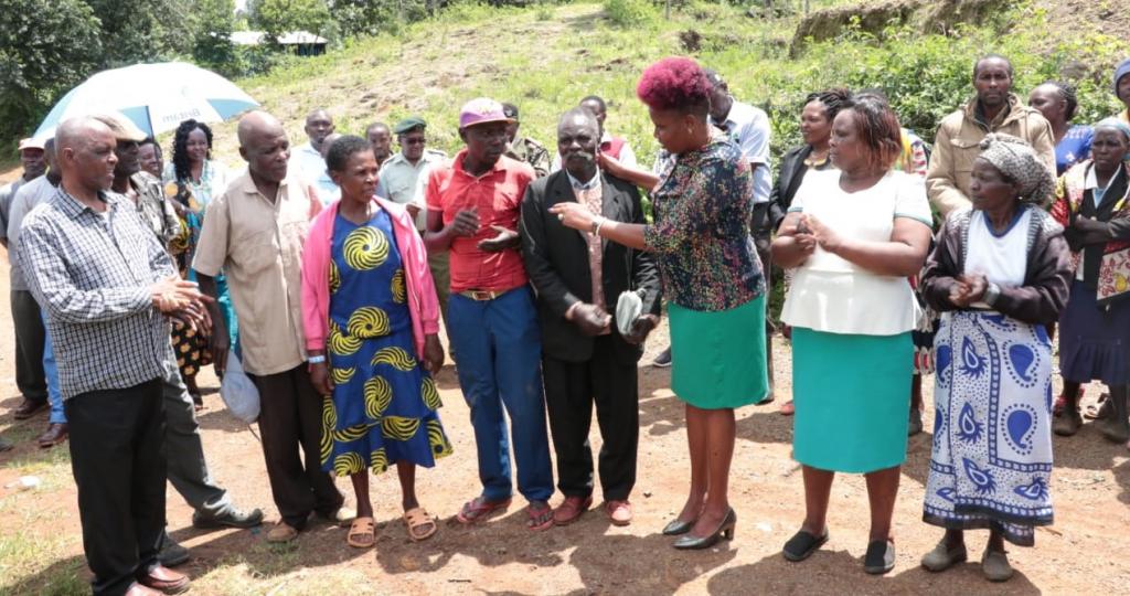 CEC Water leads residents in a tree planting exercise in a bid to protect water catchments.