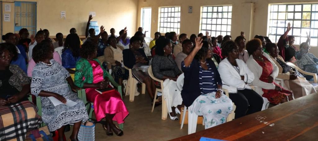 Women urged to embrace table banking as gender department rolls out entrepreneurship trainings.
