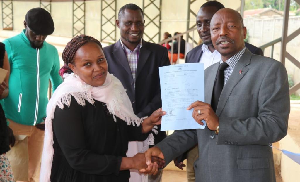 County allocates Modern Kiosks in bid to bolster small scale traders.