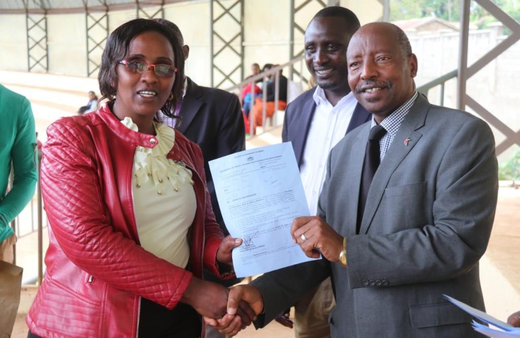 County allocates Modern Kiosks in bid to bolster small scale traders.