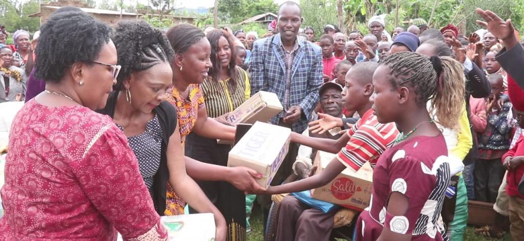 Deputy Governor's Spouse, Lucy Ntuchiu spearheads a give back to community drive.