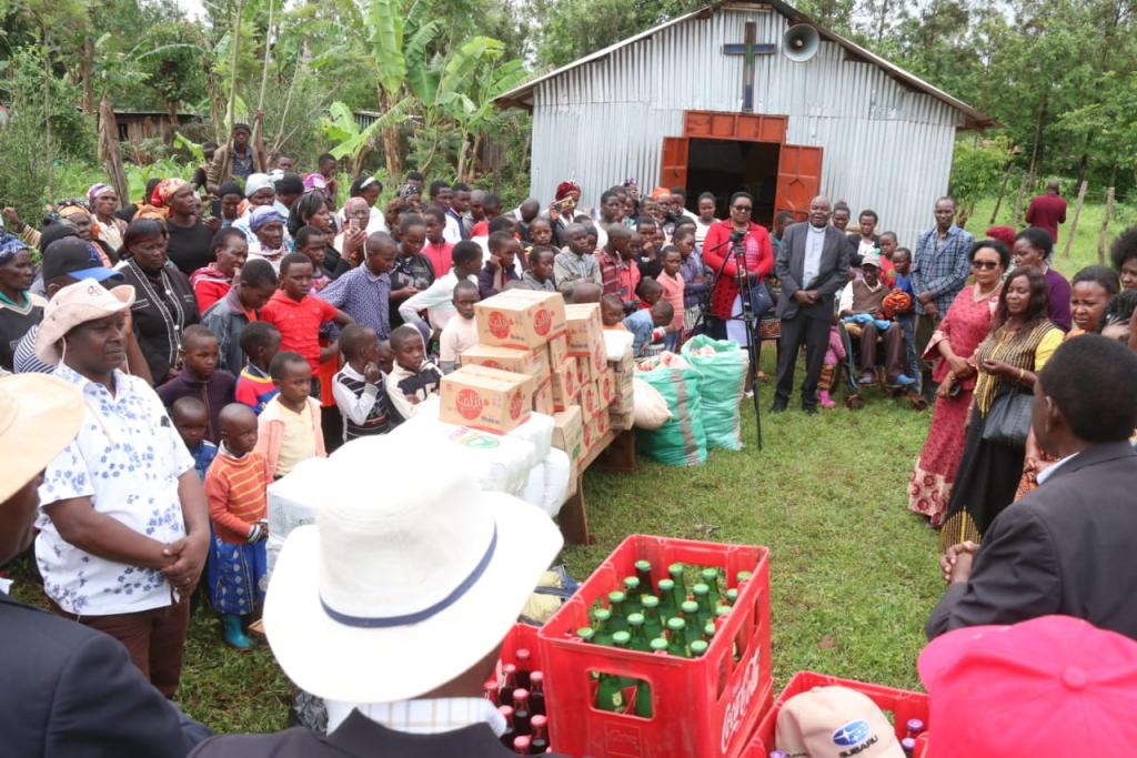 Deputy Governor's Spouse, Lucy Ntuchiu spearheads a give back to community drive.