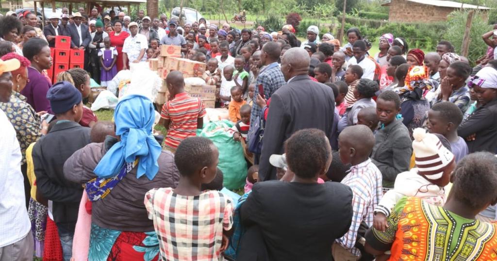 Deputy Governor's Spouse, Lucy Ntuchiu spearheads a give back to community drive.
