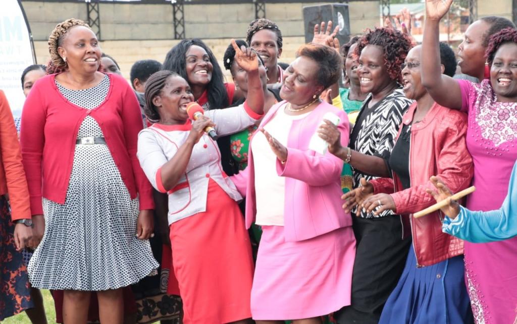 Ksh. 4 million to stimulate women's small & micro enterprise development.