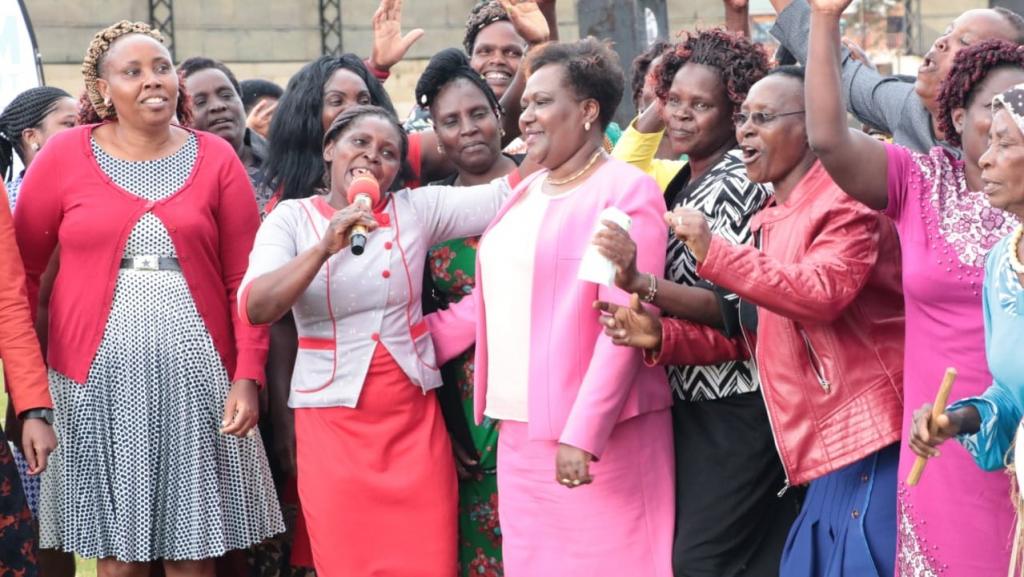 Ksh. 4 million to stimulate women's small & micro enterprise development.