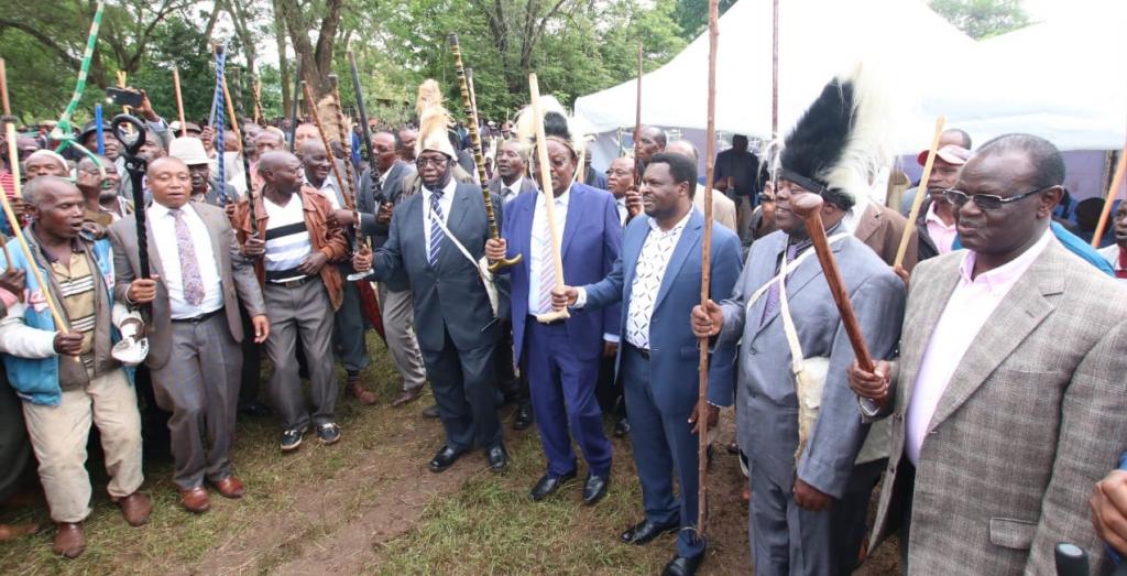 A UNITY OF PURPOSE: NJURI NCHEKE LEADERS BURY THEIR DIFFERENCES.