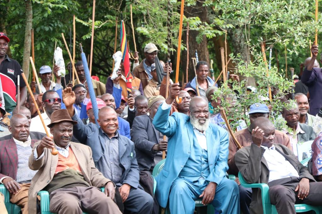 A UNITY OF PURPOSE: NJURI NCHEKE LEADERS BURY THEIR DIFFERENCES.