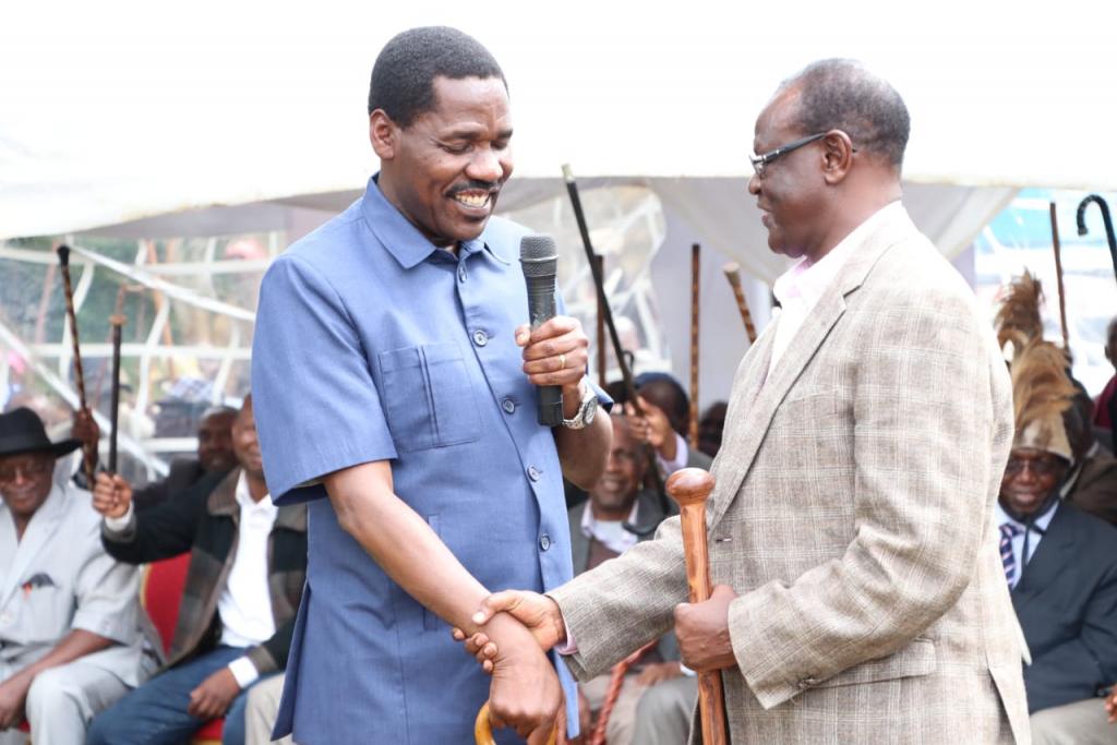 A UNITY OF PURPOSE: NJURI NCHEKE LEADERS BURY THEIR DIFFERENCES.