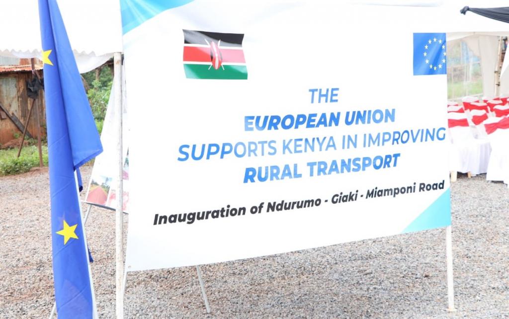 European Union (EU) to support coffee and milk farmers in Meru County.