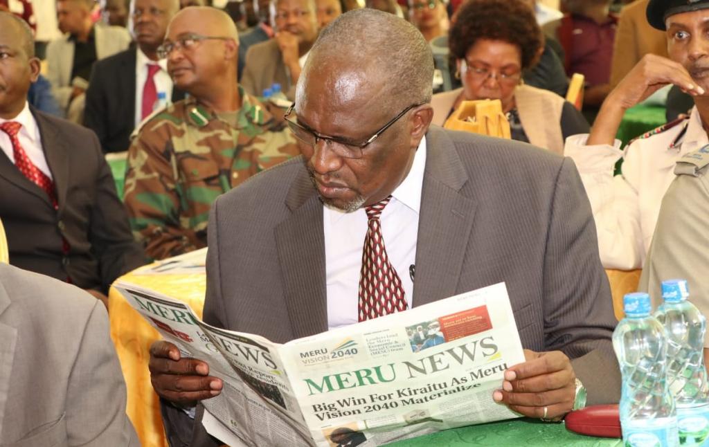 Meru becomes the first county to unvail a 20 year plan. #MeruVision2040.