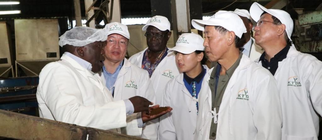 GOVERNOR KIRAITU INTENSIFIES EFFORTS TO OPEN THE VAST CHINESE MARKET FOR MERU TEA.