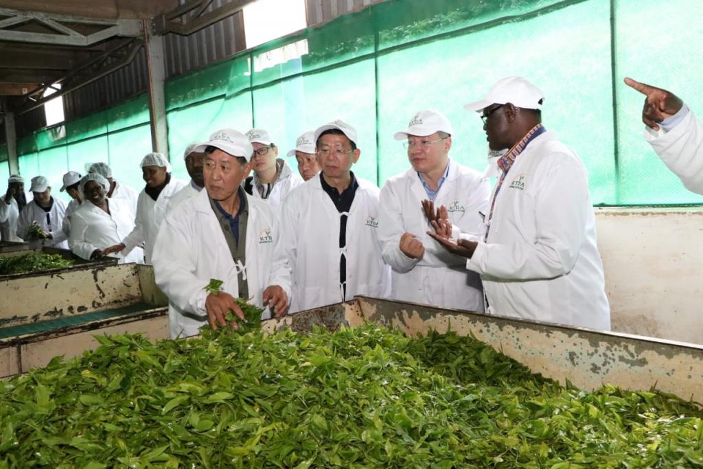 GOVERNOR KIRAITU INTENSIFIES EFFORTS TO OPEN THE VAST CHINESE MARKET FOR MERU TEA.