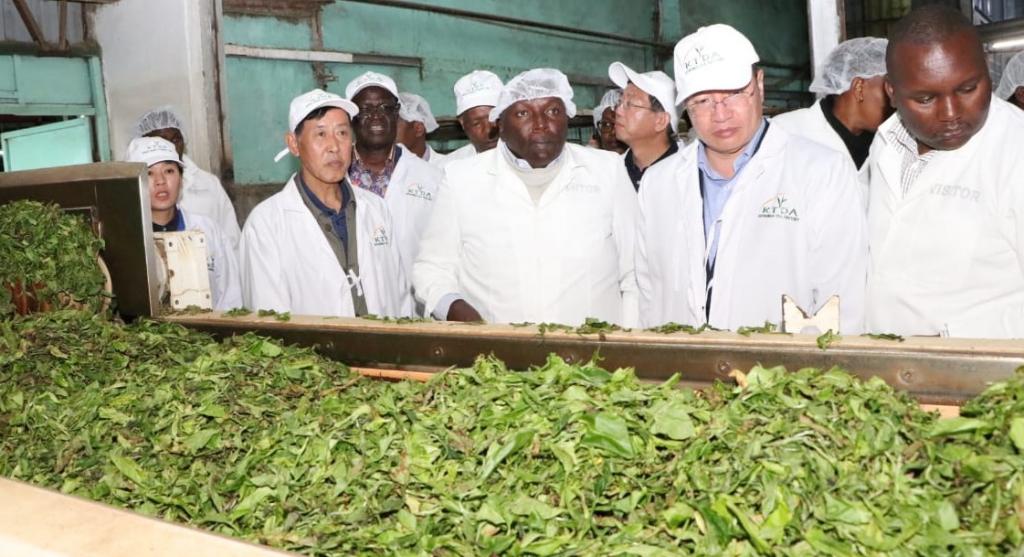 GOVERNOR KIRAITU INTENSIFIES EFFORTS TO OPEN THE VAST CHINESE MARKET FOR MERU TEA.