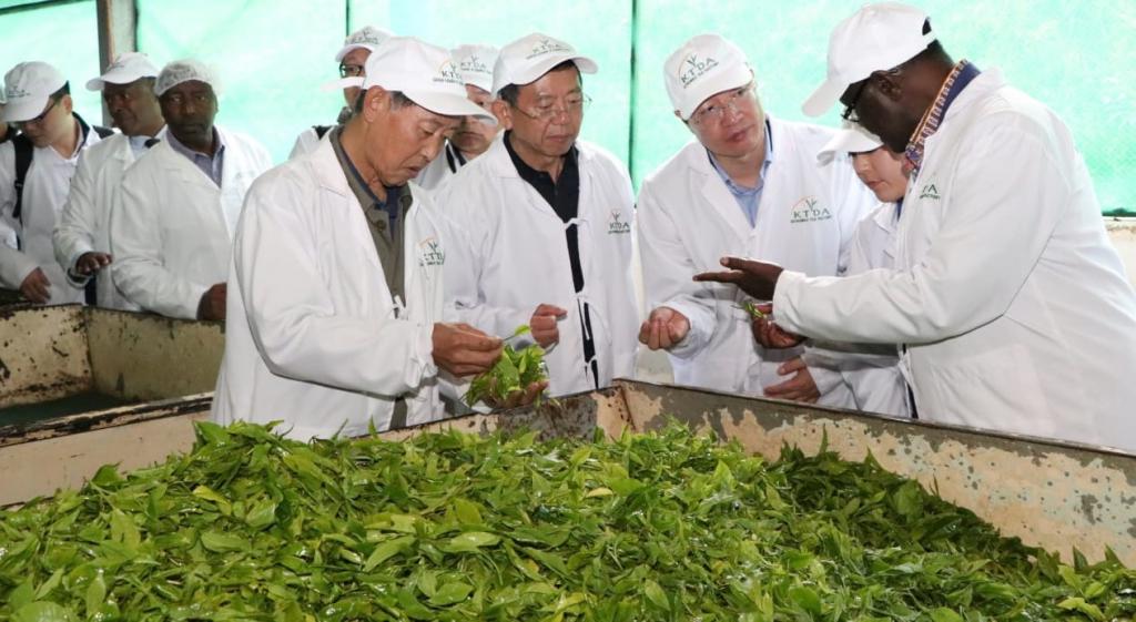 GOVERNOR KIRAITU INTENSIFIES EFFORTS TO OPEN THE VAST CHINESE MARKET FOR MERU TEA.