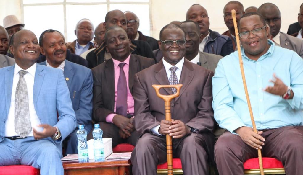 UNVEILING THE CONSTRUCTION OF NJURI NCHEKE CULTURAL CENTER AT THE NCHIRU SHRINE.
