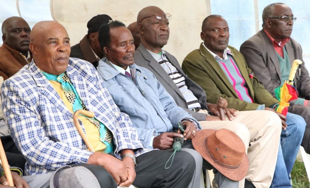 UNVEILING THE CONSTRUCTION OF NJURI NCHEKE CULTURAL CENTER AT THE NCHIRU SHRINE.