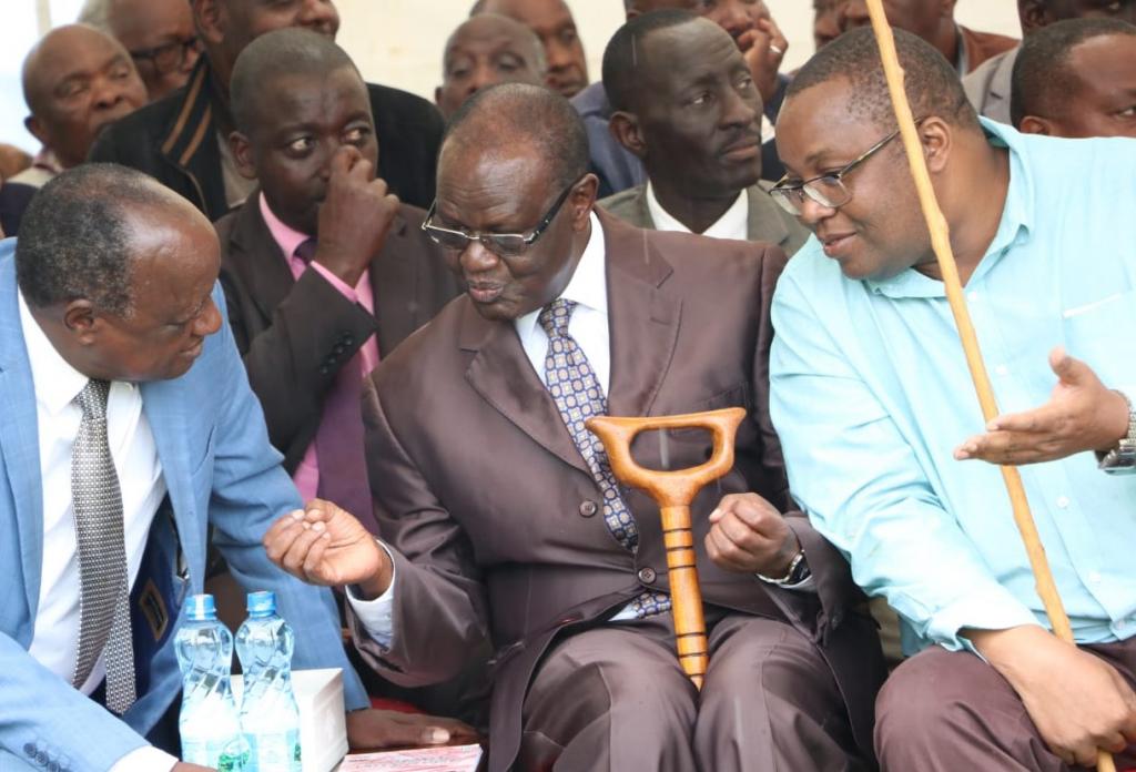 UNVEILING THE CONSTRUCTION OF NJURI NCHEKE CULTURAL CENTER AT THE NCHIRU SHRINE.