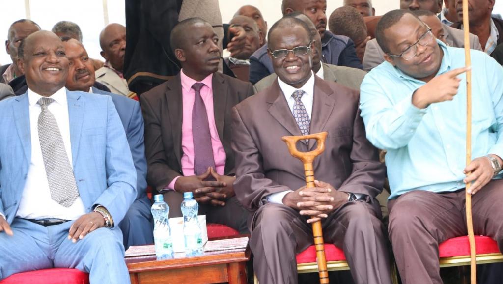 UNVEILING THE CONSTRUCTION OF NJURI NCHEKE CULTURAL CENTER AT THE NCHIRU SHRINE.