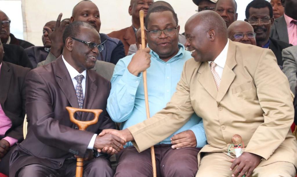 UNVEILING THE CONSTRUCTION OF NJURI NCHEKE CULTURAL CENTER AT THE NCHIRU SHRINE.