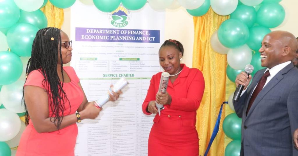 Finance, Economic Planning and ICT Department Launches Service Charter To Streamline Service Delivery.