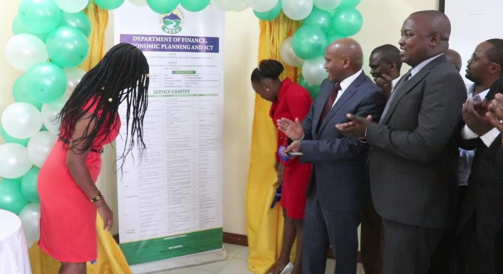 Finance, Economic Planning and ICT Department Launches Service Charter To Streamline Service Delivery.