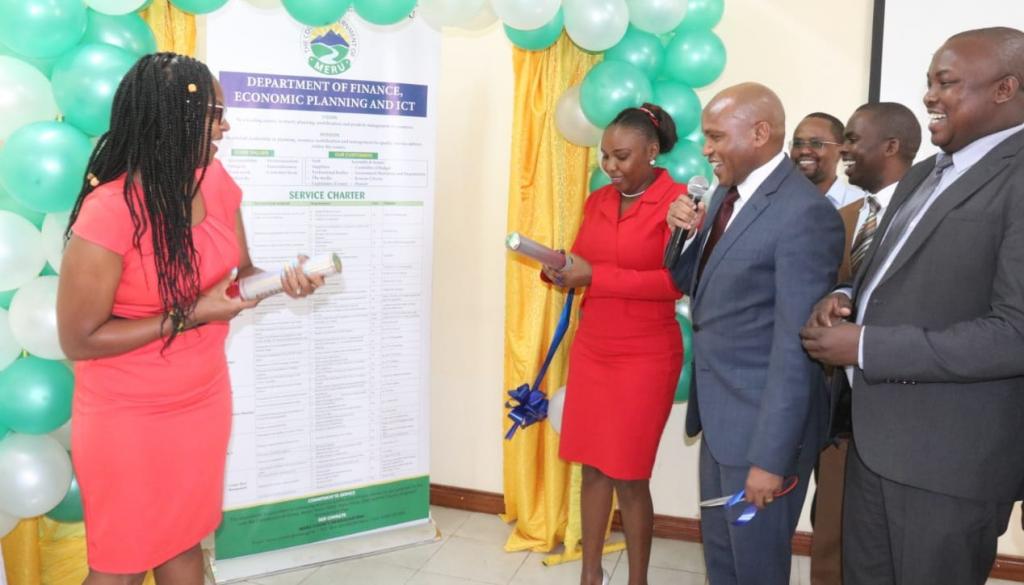 Finance, Economic Planning and ICT Department Launches Service Charter To Streamline Service Delivery.