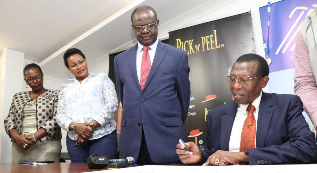 Kevian Kenya Limited gaves a sponsorship of Ksh 10 million towards the Mt Kenya Run championship.