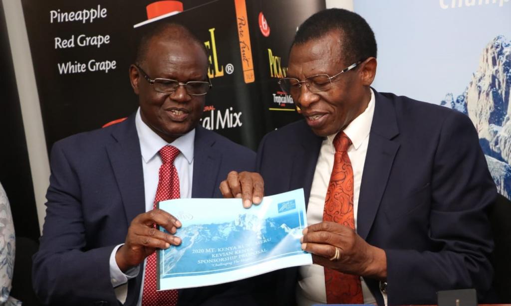 Kevian Kenya Limited gaves a sponsorship of Ksh 10 million towards the Mt Kenya Run championship.