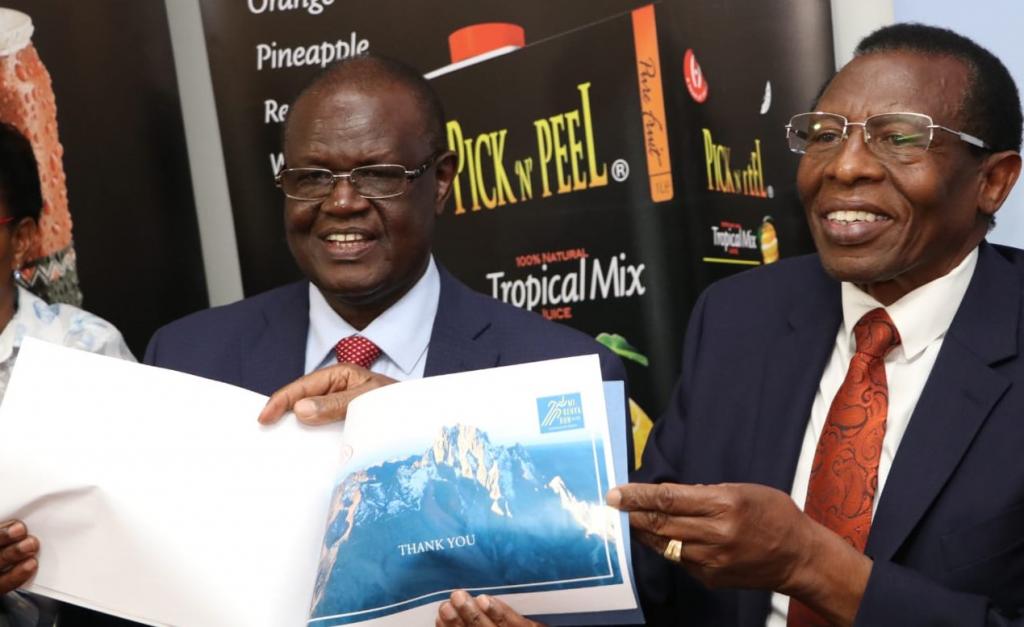 Kevian Kenya Limited gaves a sponsorship of Ksh 10 million towards the Mt Kenya Run championship.