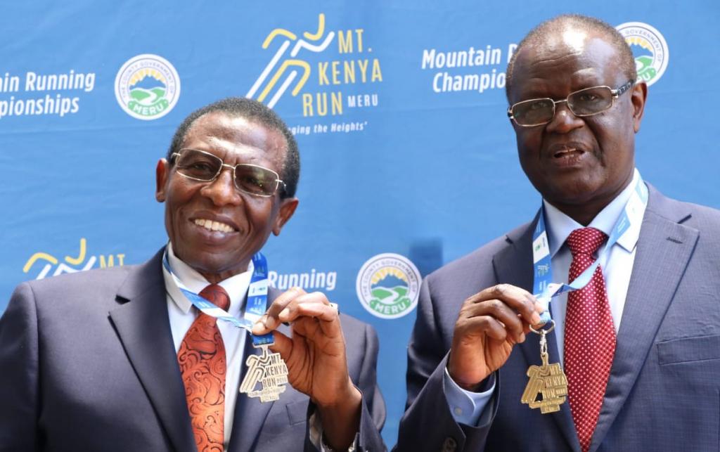 Kevian Kenya Limited gaves a sponsorship of Ksh 10 million towards the Mt Kenya Run championship.